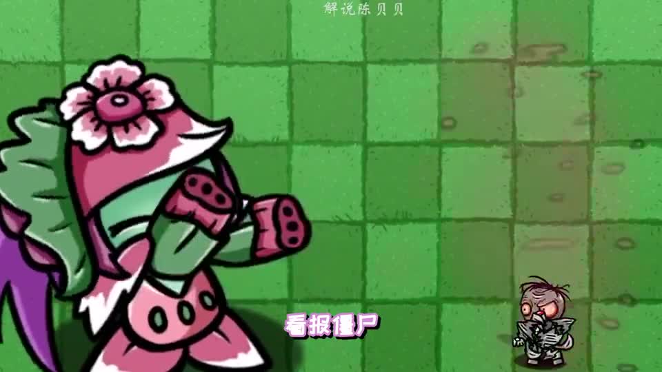 植物大战僵尸：最强植物，散弹武器山竹花！谁说女子不如男？
