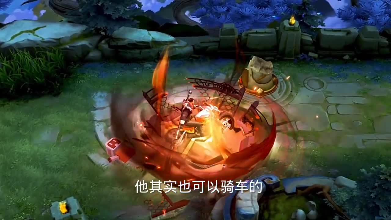 关羽荣耀典藏皮肤赤影疾风，这特效也太耀眼了