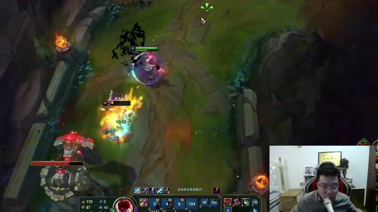 大司马绝活李青，一局游戏全程空技能，队友狂打信号问候！