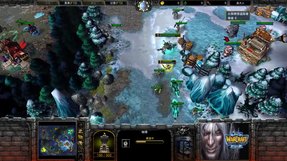 月魔这兽族水平怎么样 换个种族按这操作打个欧皇没问题吧 魔兽争霸