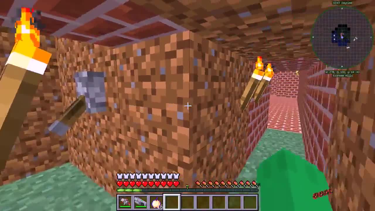 我的世界：勇闯机关小屋与地下探险？