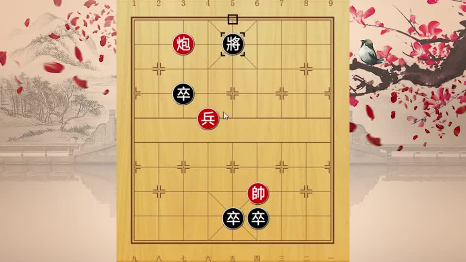 黑方只剩三个小卒，却摆出了最强防御阵型，一群人束手无策