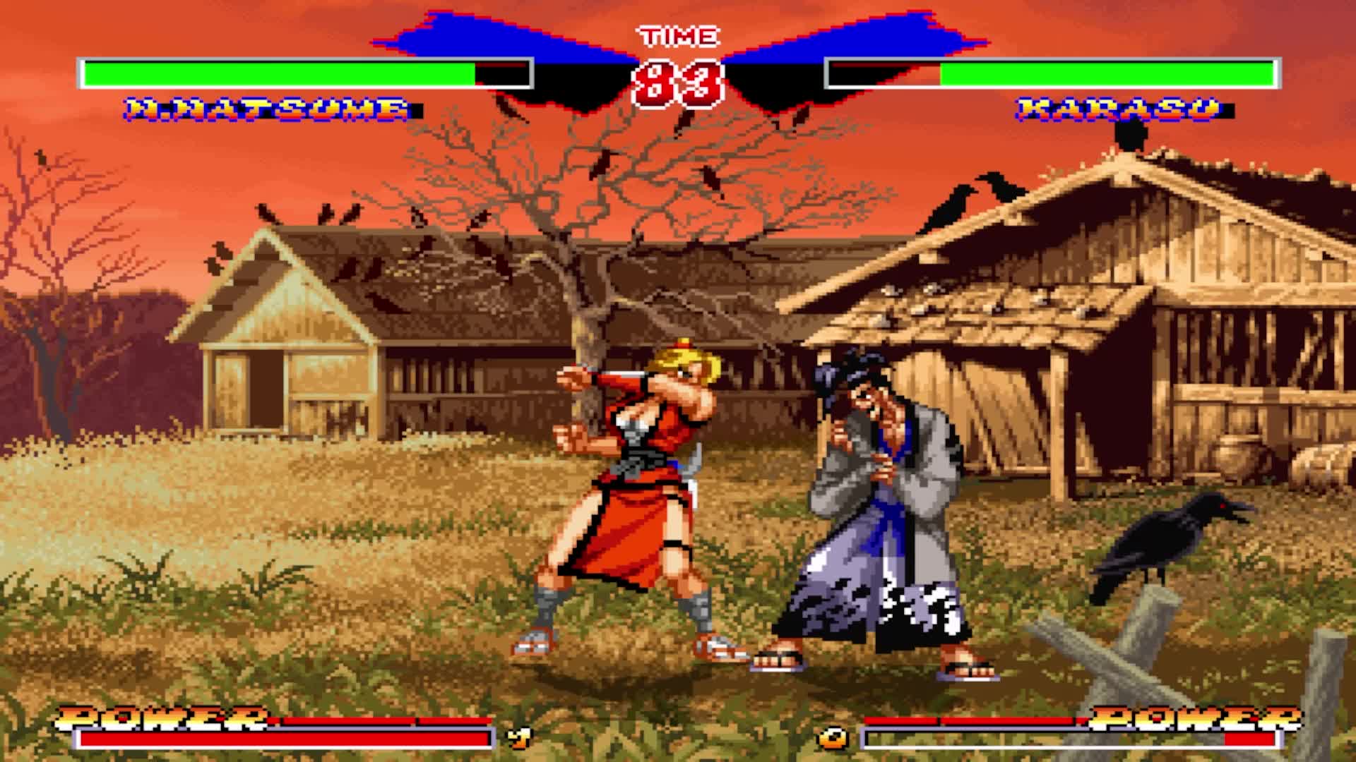 霸王忍法帖MUGEN，枣VS鸦