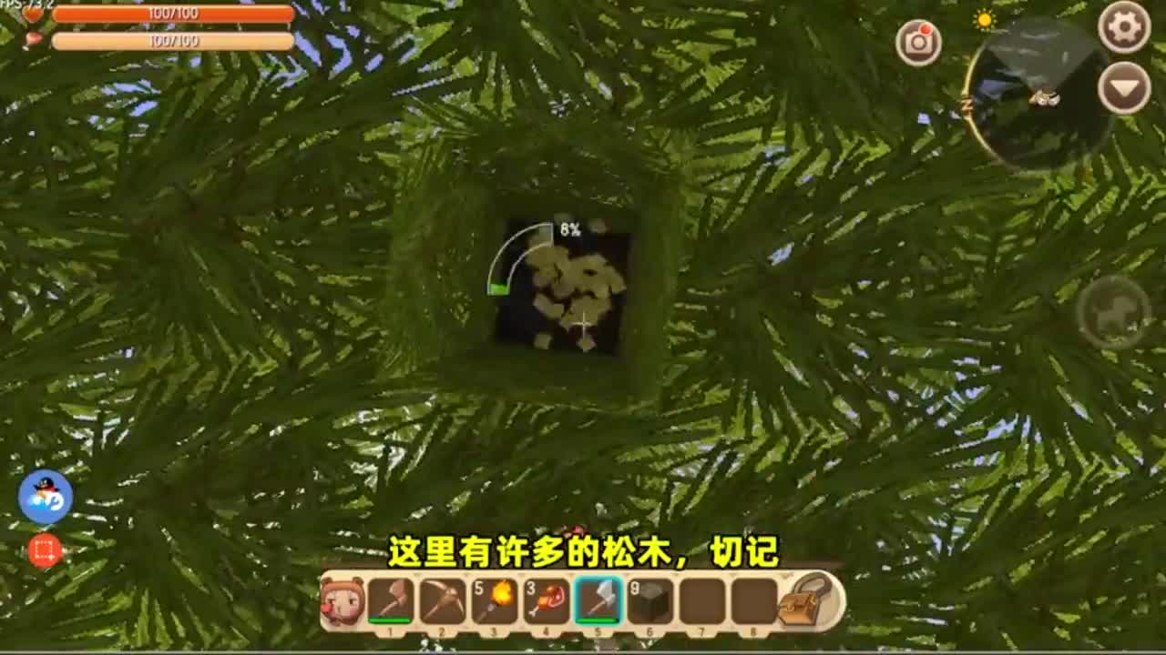 迷你世界：无法联机，无法重生！忆涵为了勋章，挑战高难度生存
