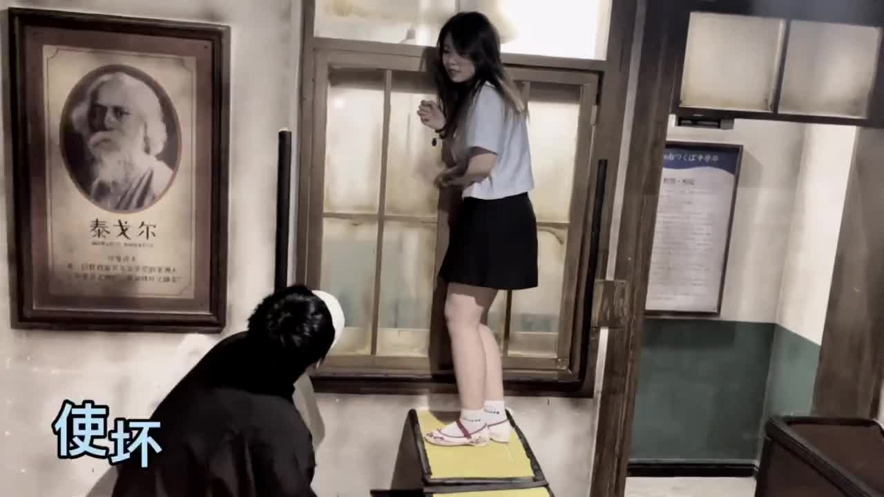 女玩家的密室桃脱 长藤密室 密室逃脱npc 