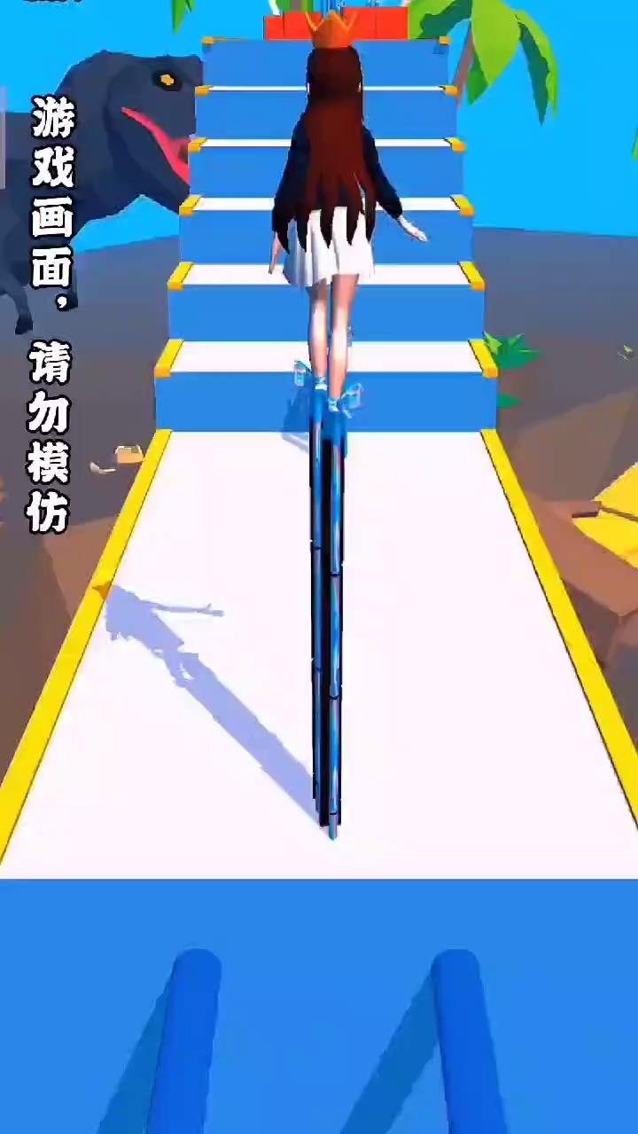 小舞参加高跟鞋比赛