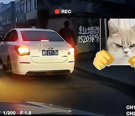 换做你们能躲过这次开门杀吗？[捂脸] 安全出行