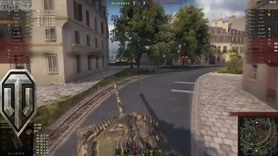 【坦克世界欧战天空】第399期 周刊娱乐小合集（6）（IS\-7、Renegade、T56）