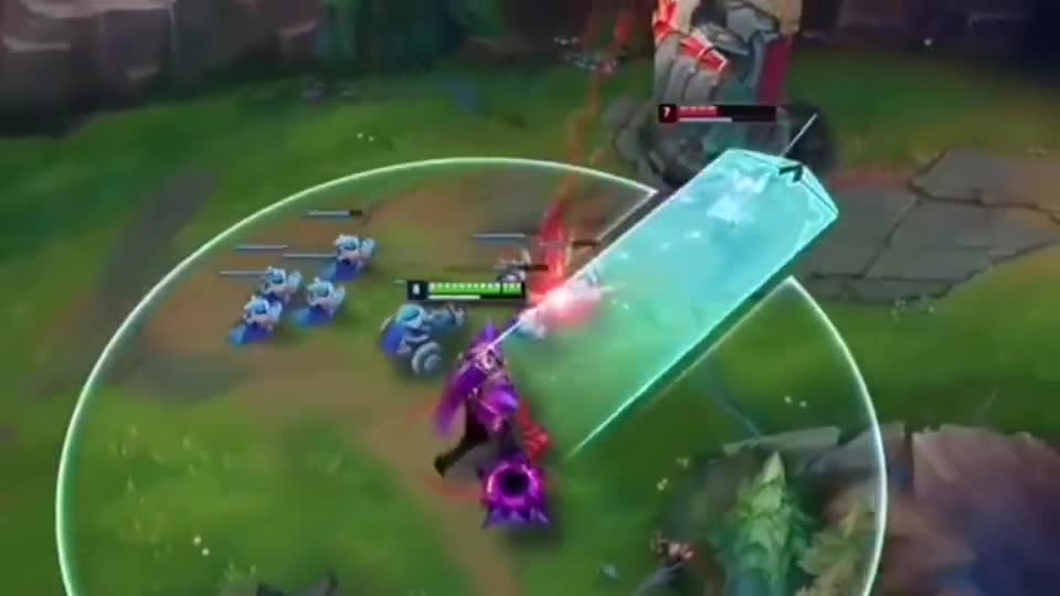 铁男上单一打二，细节丝血拿双杀，这下上单结束了！