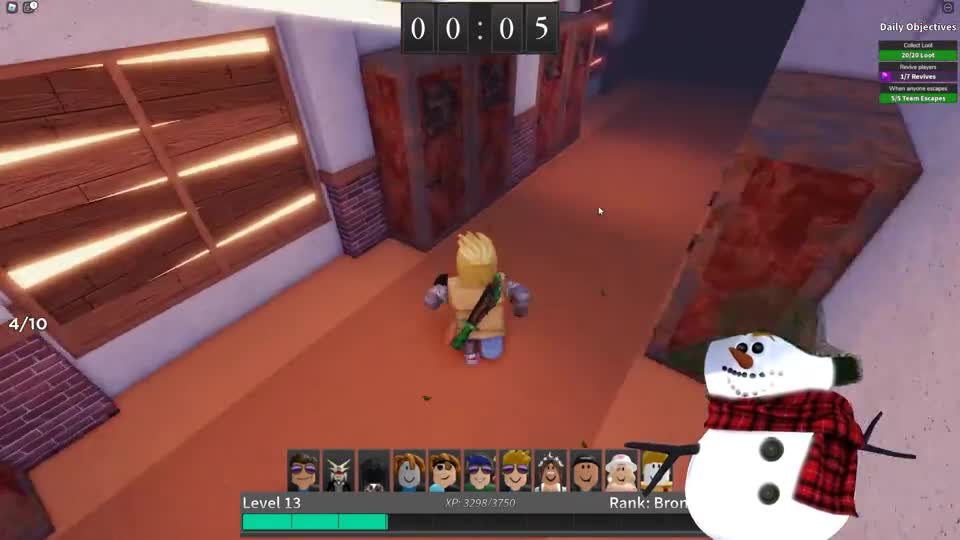 ROBLOX杀手生存：为救队友牺牲自己吸引杀手注意力！咯咯多解说