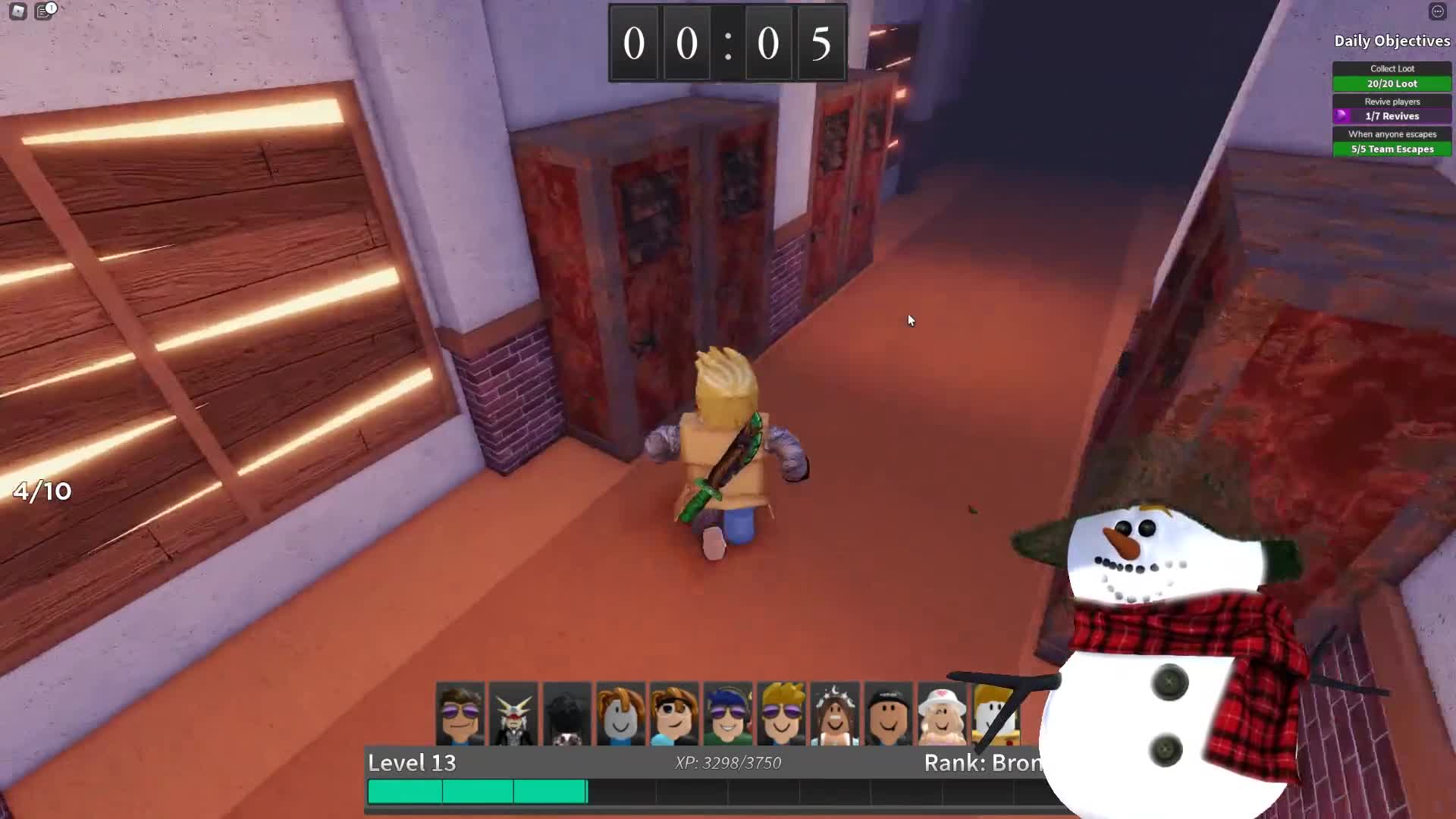 ROBLOX杀手生存：为救队友牺牲自己吸引杀手注意力！咯咯多解说（1）