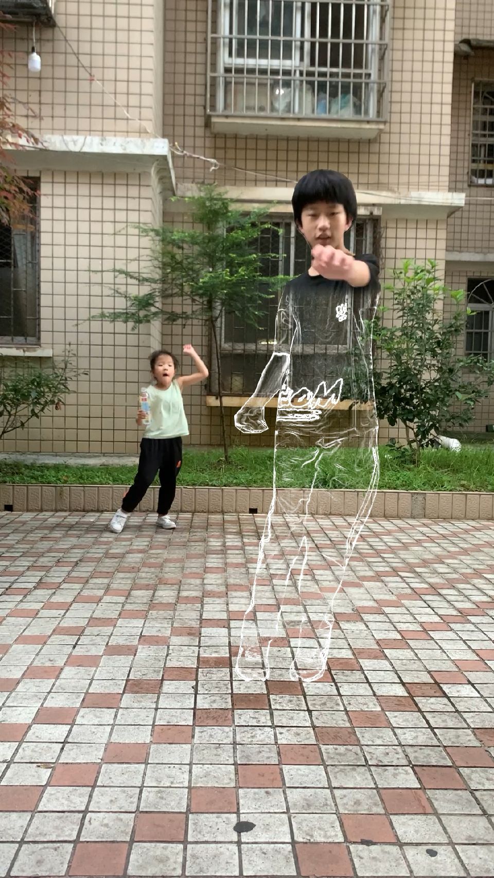 #冰冻人#冰冻人趣味视频