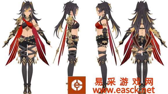 《原神德哈娅》立绘一览