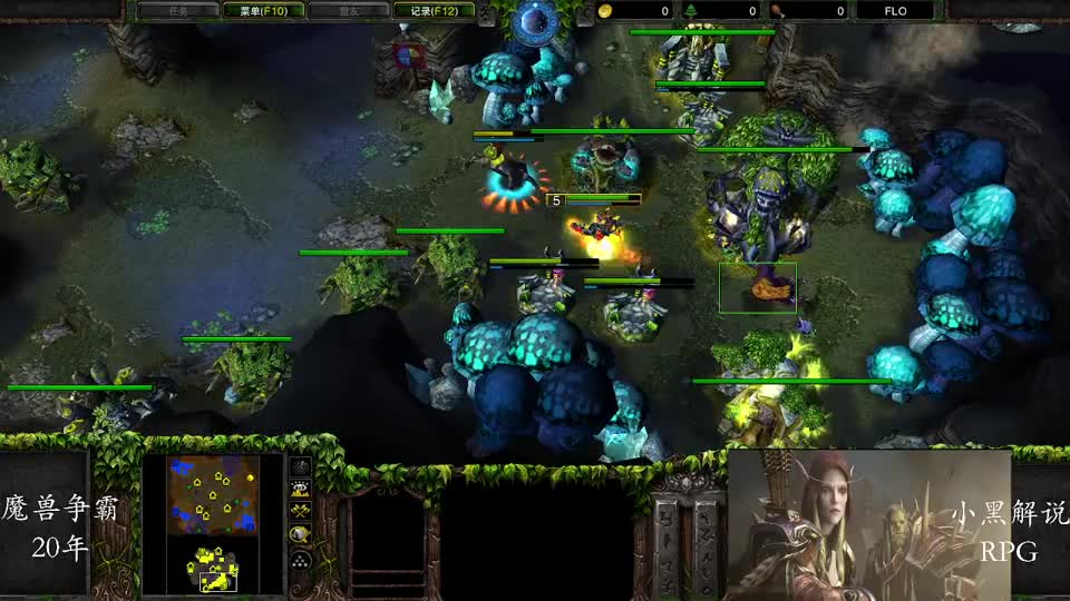 魔兽争霸全体随机大赛：十级雇佣兵大军！Lawliet VS TGW