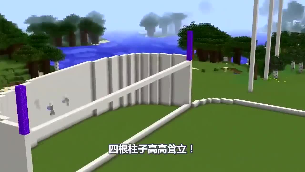 我的世界：高手VS萌新！让你们见识一下豪华跳水台！
