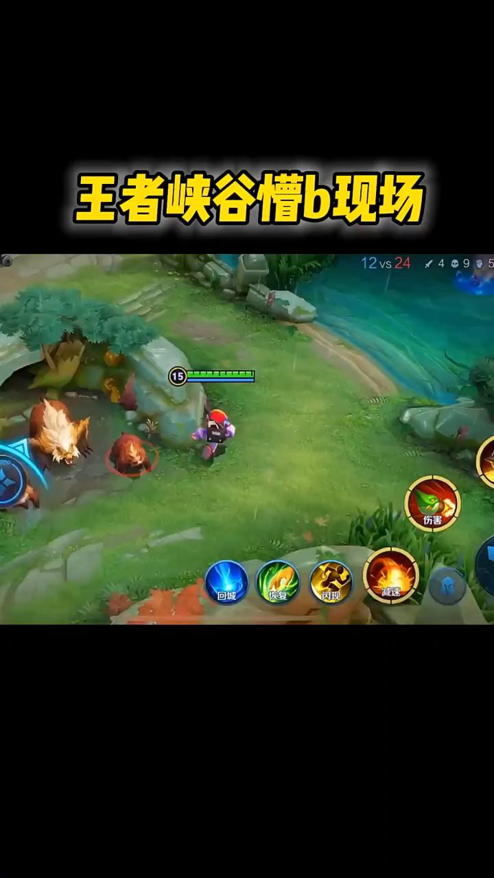 王者峡谷懵b现场