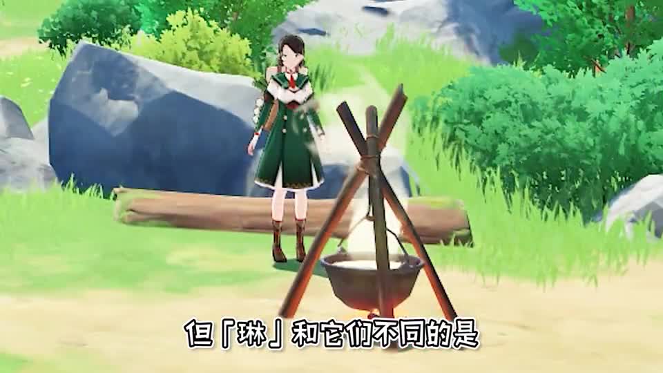 原神：琳每吃一顿饭，就有一只史莱姆惨遭毒手，没有买卖就没有杀害