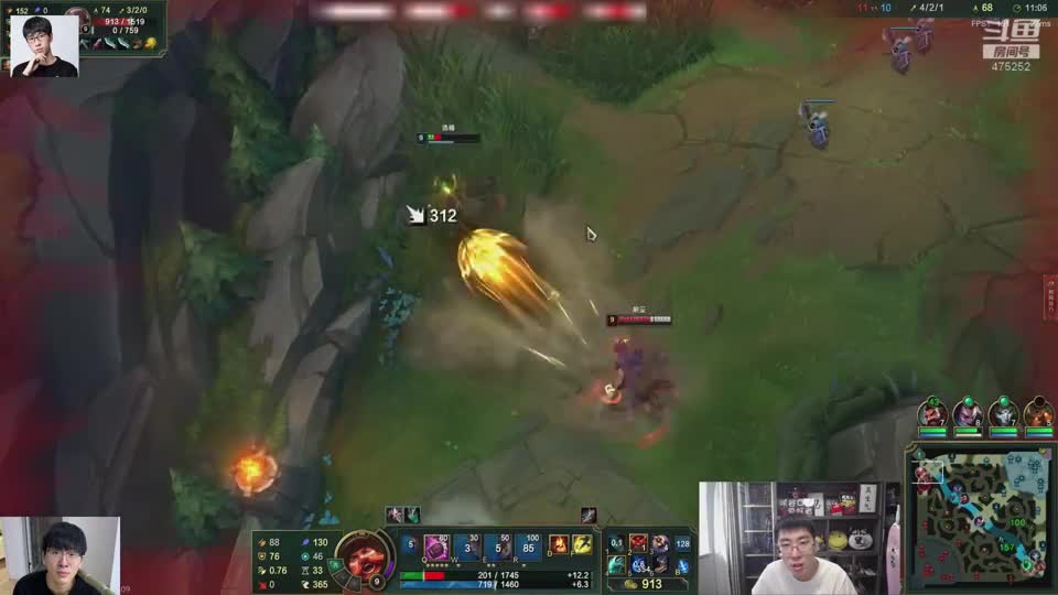 兰林汉：奥恩太过分了，不让酒桶偷钱，那只能单杀它补偿经济了