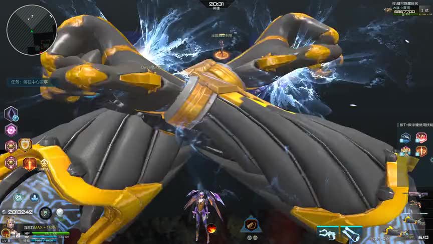 天羽;逆战古堡惊魂出图娱乐教学