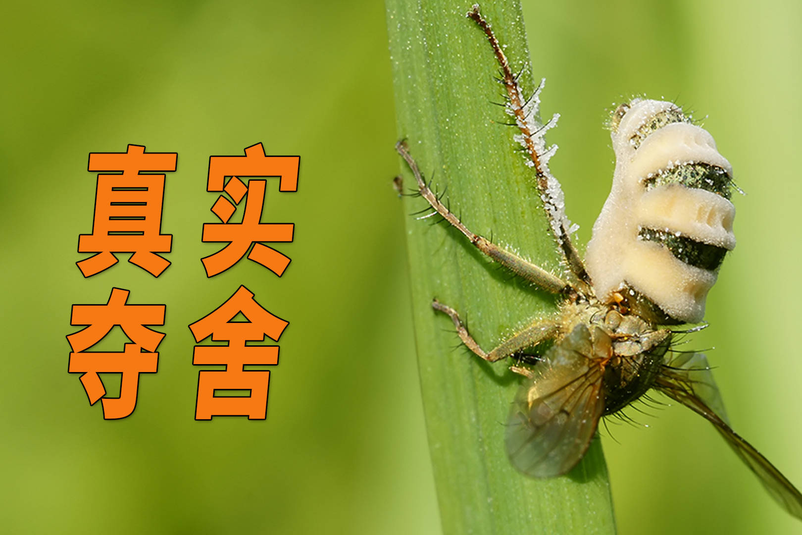 这种杀手真菌让果蝇变成无法掌控自己的僵尸