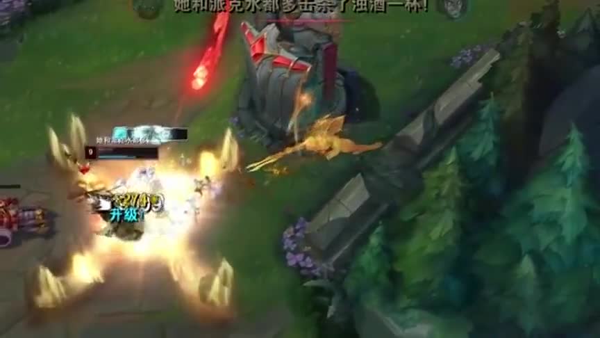 中单塞拉斯对线派克，本来准备上前偷技能，派克这波9999暴击直接吓到对手了！