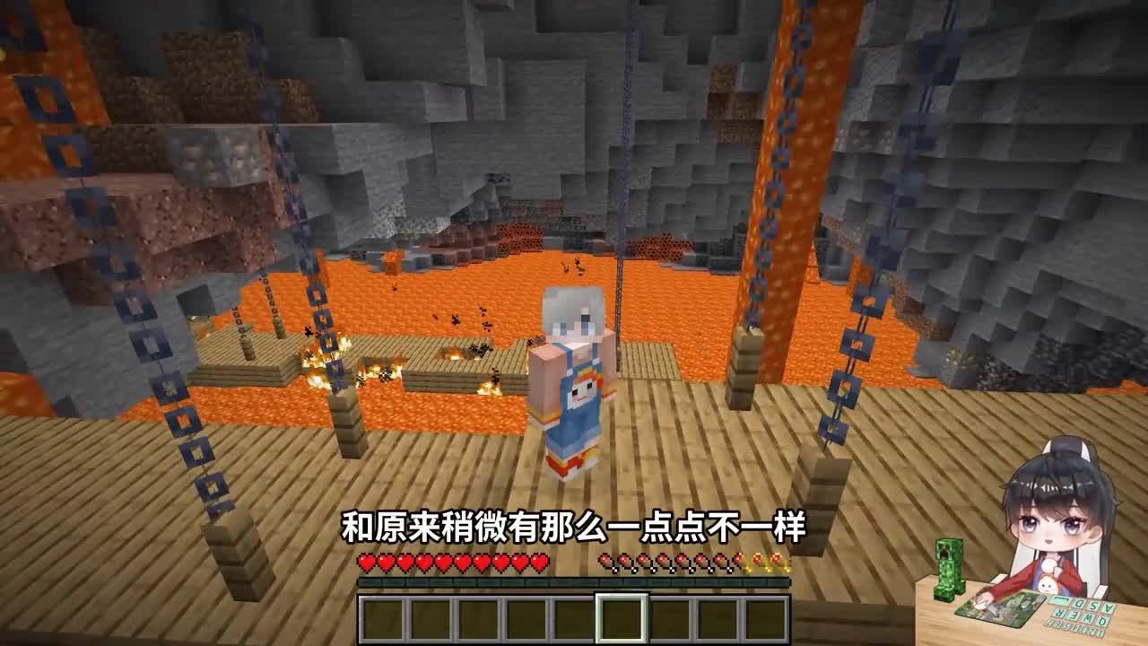 MC出生在火山洞穴里？整个世界变成巨大洞穴，地下遍布岩浆湖！