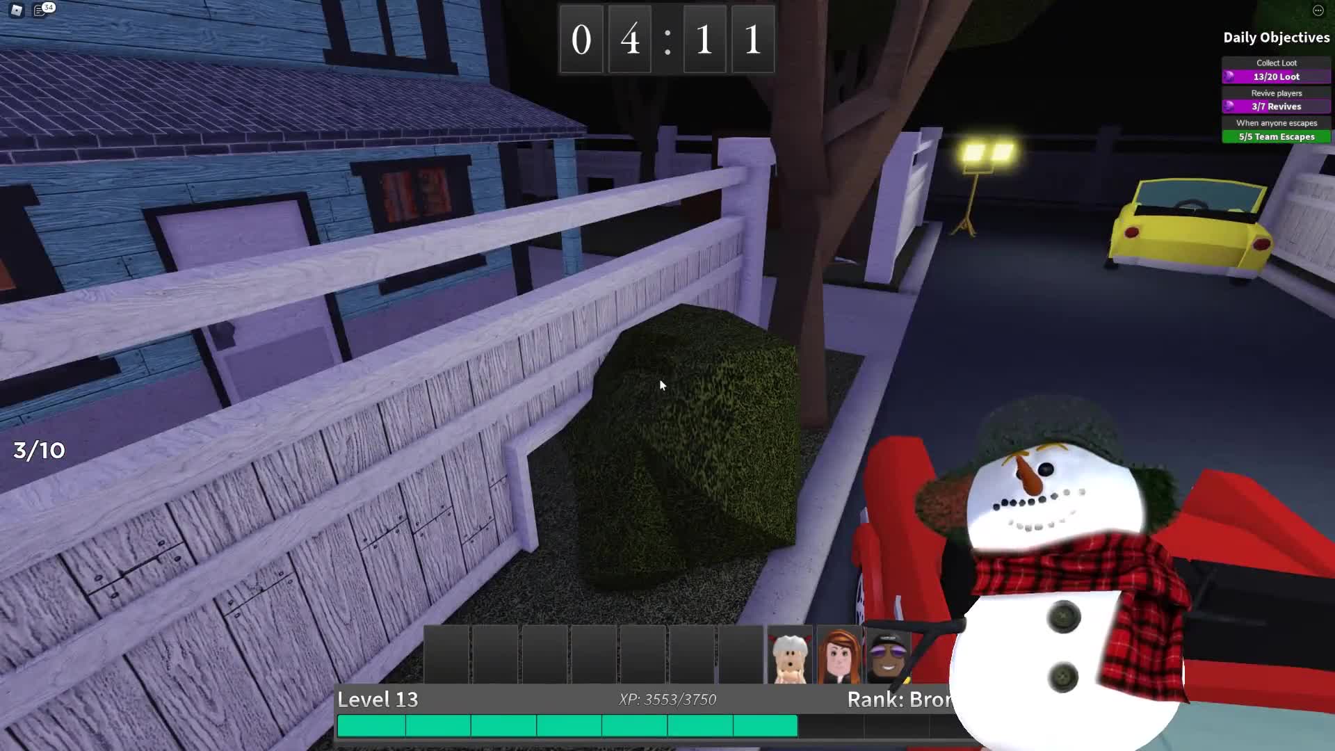 ROBLOX杀手生存：豁出去！拼命拯救队友！咯咯多解说