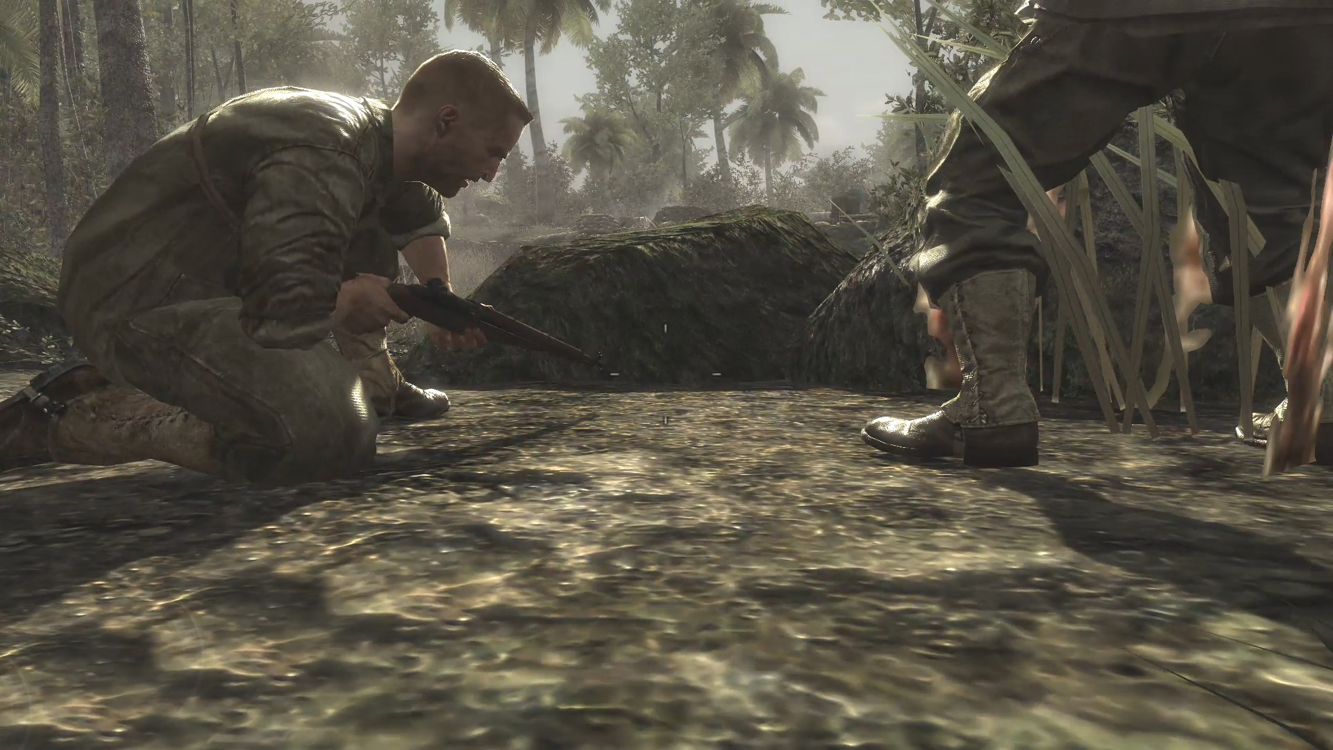 在游戏里摸鱼，不做任何事，完全靠NPC能够完成任务吗#游戏#战争