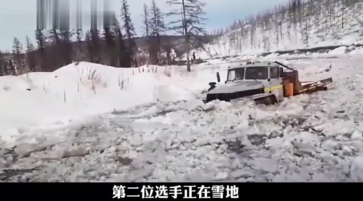 疯狂冰路卡车司机，作死挑战各类地形，没想到翻车落水