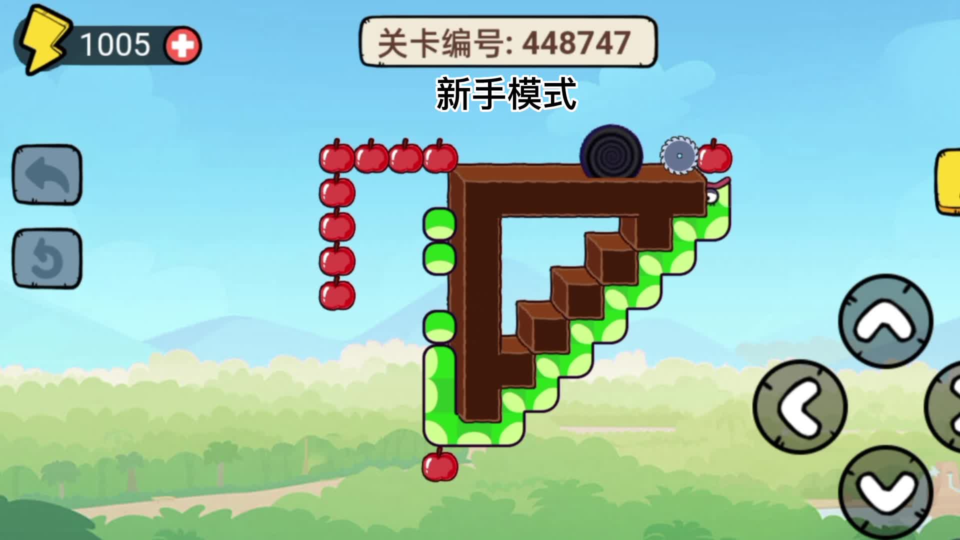 新手难度的贪吃的苹果蛇