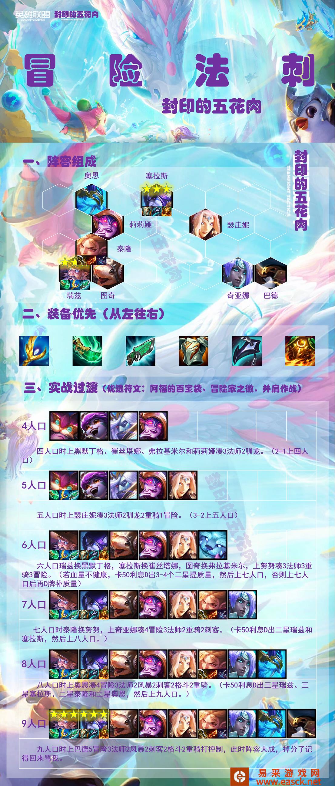 金铲战冒险法刺阵容玩法详细说明
