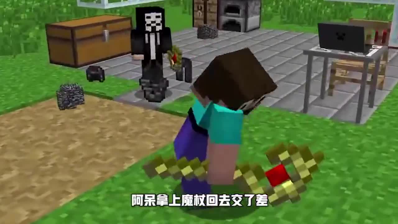 我的世界：阿呆定制怪物 只花了不到200就赚到了100万！