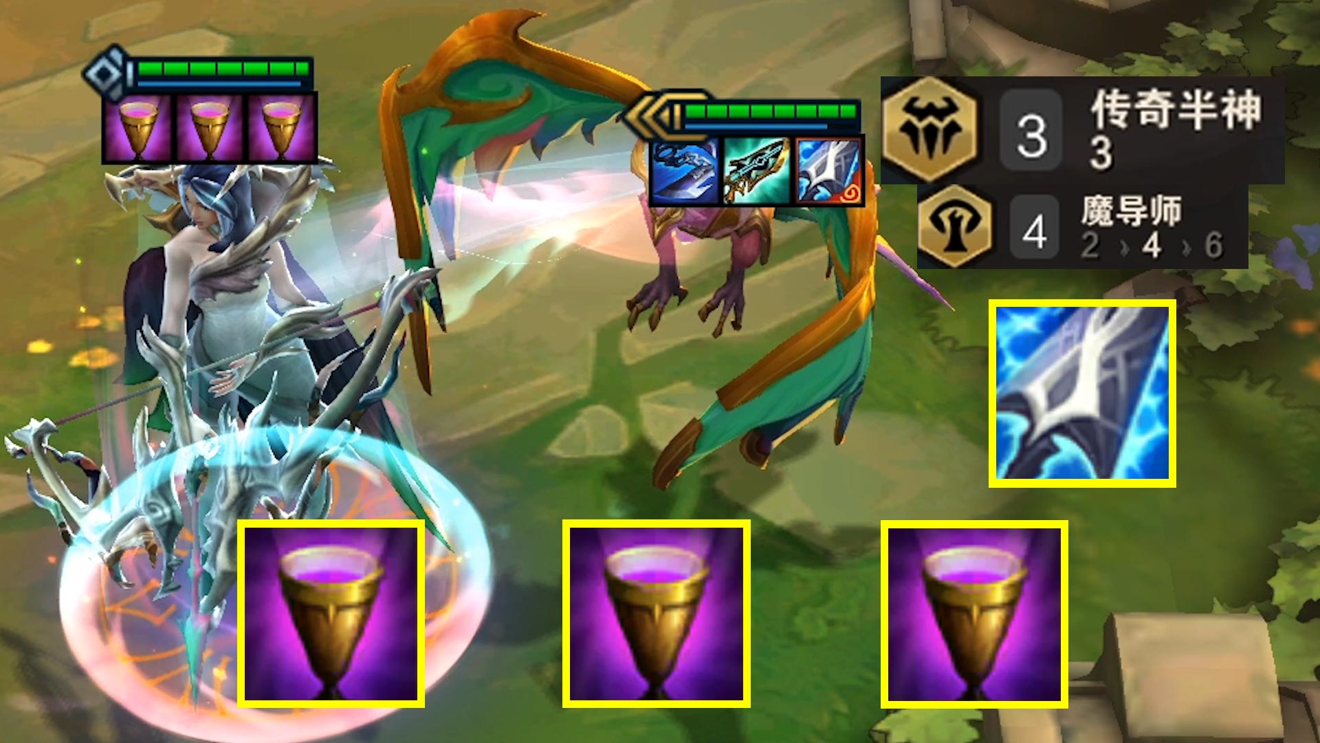 《连开三大，敌人融化》