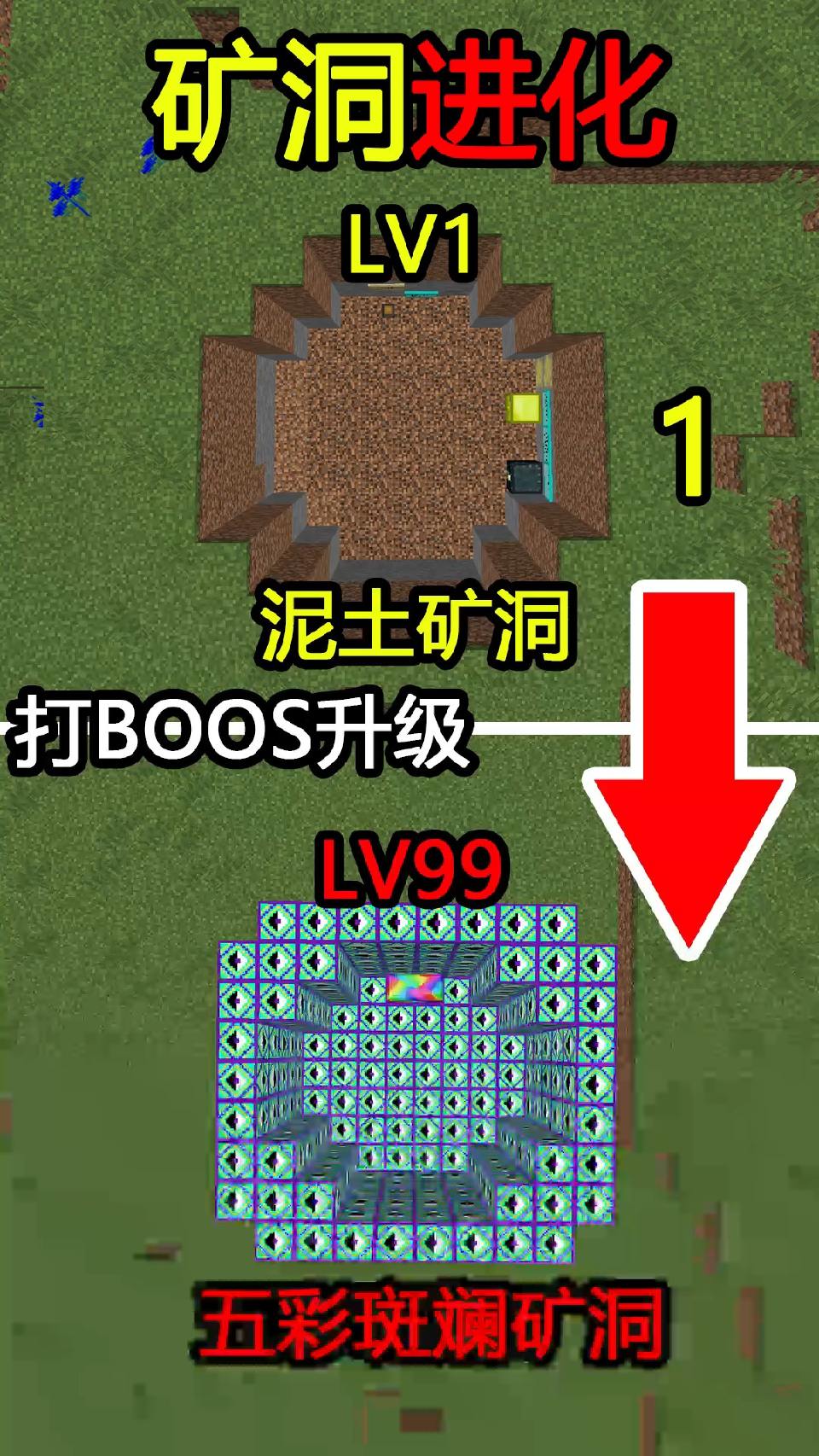 #我的世界#矿洞进化！
