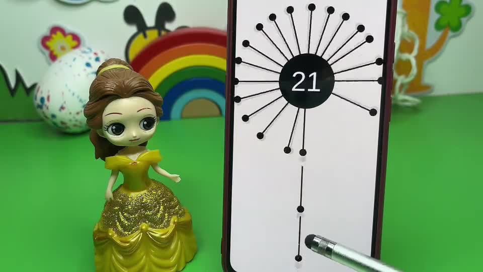 挑战手速极限，能不能有三十呢【七彩开心童年】