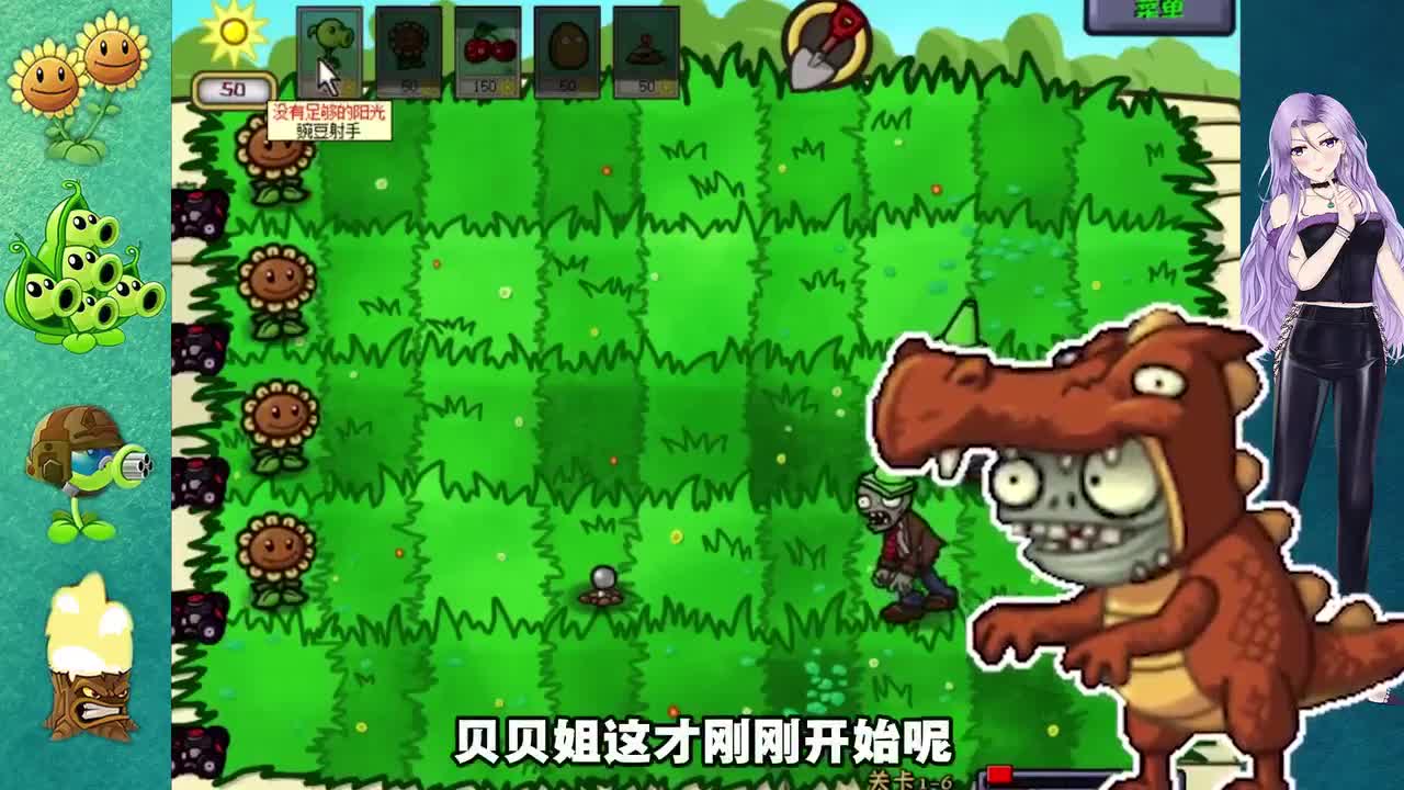 植物大战僵尸：谁才是真正的前排？坚果都不配出来！