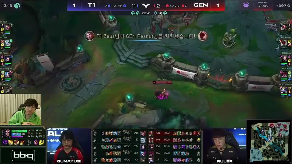 Ning王看小花生抢下T1三条龙：Peanut站出来了，真可能要翻了啊