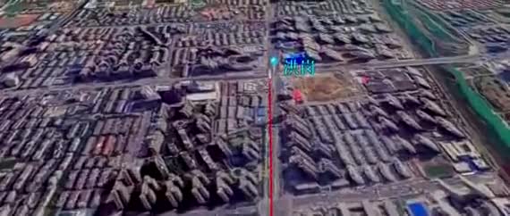 高空模拟游览合肥地铁6号线【青龙岗——东风大道】