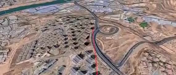 高空模拟游览兰州地铁3号一期线【陡道坡——火车站】