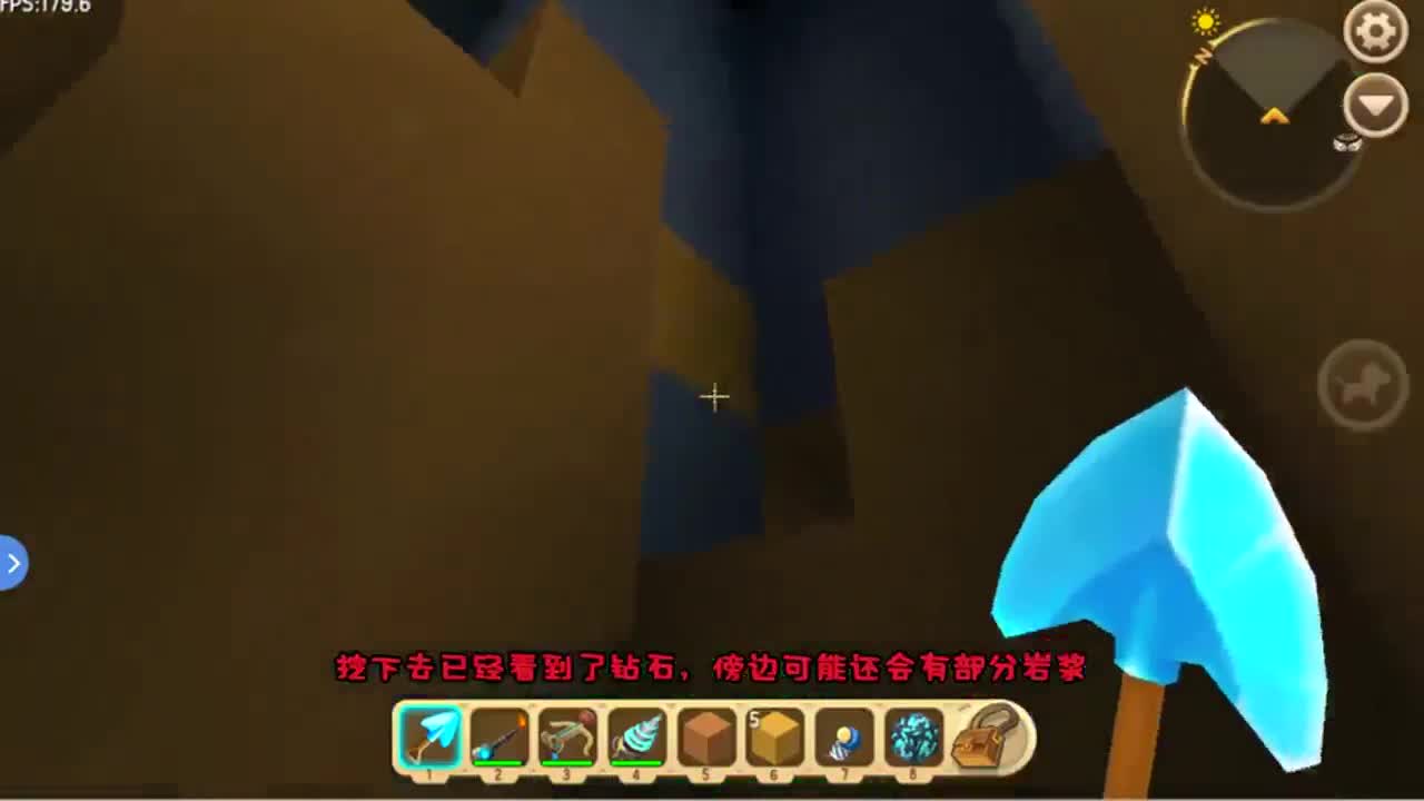 迷你世界：岩浆有4颗钻石！小瓜皮已放弃，老玩家却很兴奋