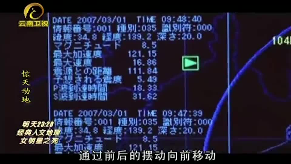 专家演示一次模拟地震，监控记录拍下全过程！