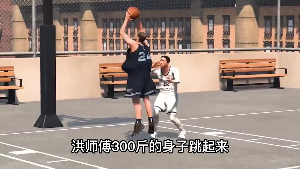脑洞大开的中国玩家，好好的篮球游戏搞成了明星大乱斗