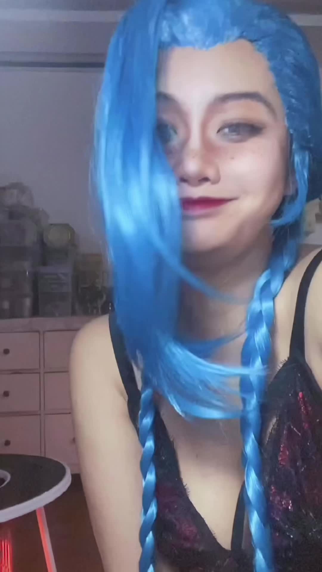 金克斯的含义，就是金克斯！嗨，我是个疯子，有医生开的证明！#lol #cosplay 