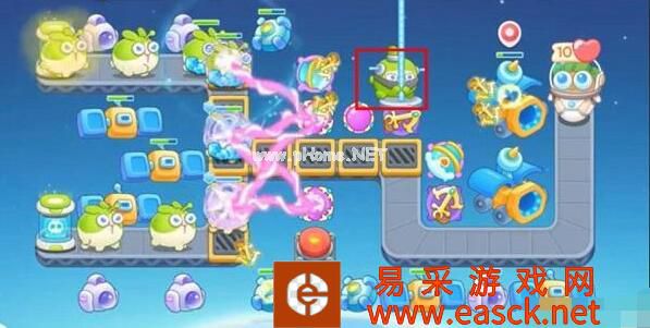 《保卫萝卜4》太空穿越第31关满星攻略
