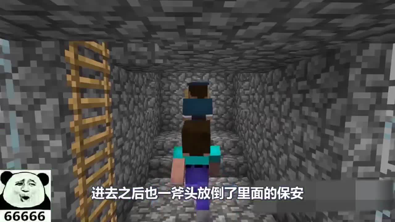 我的世界：阿呆挑战高楼关卡，不料宝藏却在一楼密室！