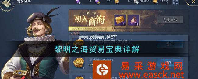 《黎明之海》贸易宝典详解 如何玩转海上贸易
