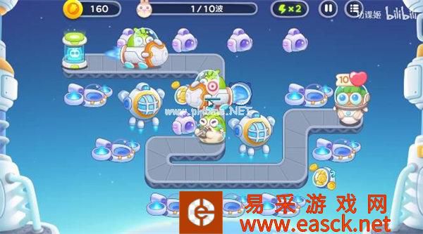 《保卫萝卜4》太空穿越第57关满星攻略