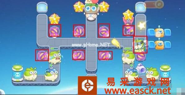 《保卫萝卜4》太空穿越第27关满星攻略