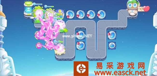 《保卫萝卜4》太空穿越第48关满星攻略