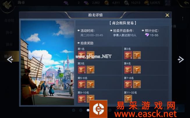 《黎明之海》拍卖玩法 获取好装备赚取分红指南
